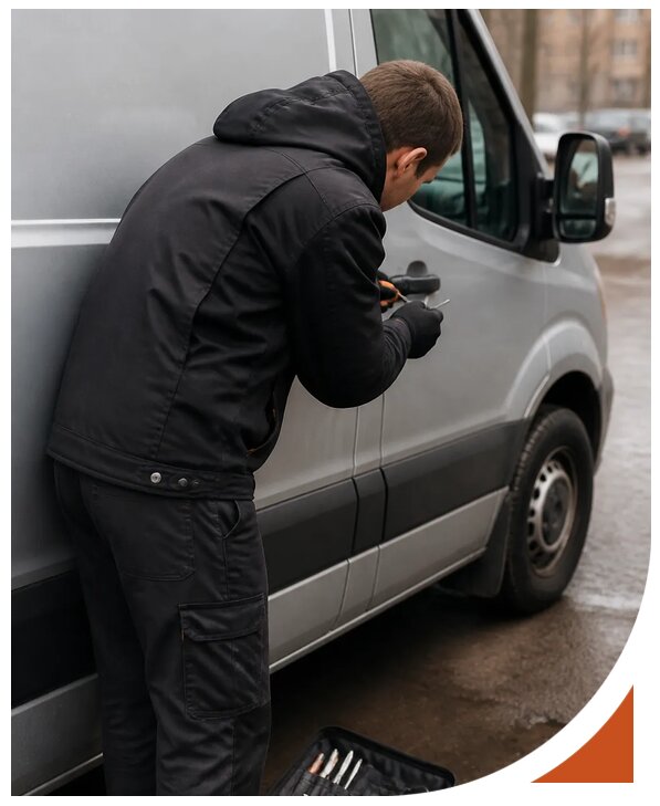 Срочное вскрытие микроавтобуса без повреждений в Норильске